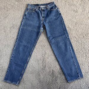 LEVI'S VINTAGE 560 LOOSE FIT STRAIGHT LEG JEANS MADE IN USA 100% COTTON 12 REG.